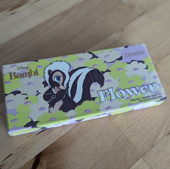🆕NWT Colourpop x Bambi Collab Eyeshadow in Flower 💜🦨 - Picture 6 of 7